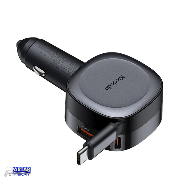 شارژر فندکی 75 وات 3 پورت مک دودو مدل CC-156