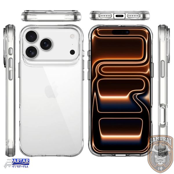 کاور سامورایی مدل PURE مناسب برای گوشی موبایل اپل iPhone 17 Pro Max